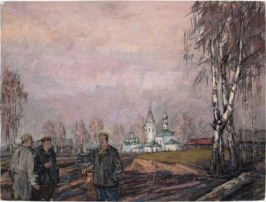 Жаренов Александр Сергеевич. Эскиз к кинофильму